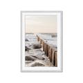 Picture of Rocks wood Sea _GroupedProduct_Rectangle_Portrait_Photography _GroupedProduct_Rectangle_Portrait_Framed_Matted_