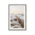Picture of Rocks wood Sea _GroupedProduct_Rectangle_Portrait_Photography _GroupedProduct_Rectangle_Portrait_Framed_Matted_