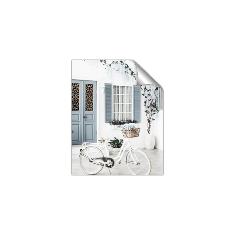 Picture of White Bike  _GroupedProduct_Rectangle_Portrait_Photography _GroupedProduct_Rectangle_Portrait_Unframed_Print_Only_