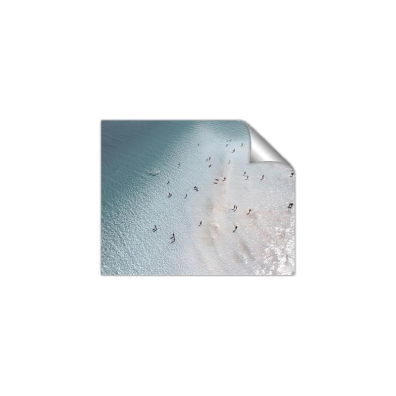 Picture of Seaside Swim _GroupedProduct_Rectangle_Landscape_Photography _GroupedProduct_Rectangle_Landscape_Unframed_Print_Only_