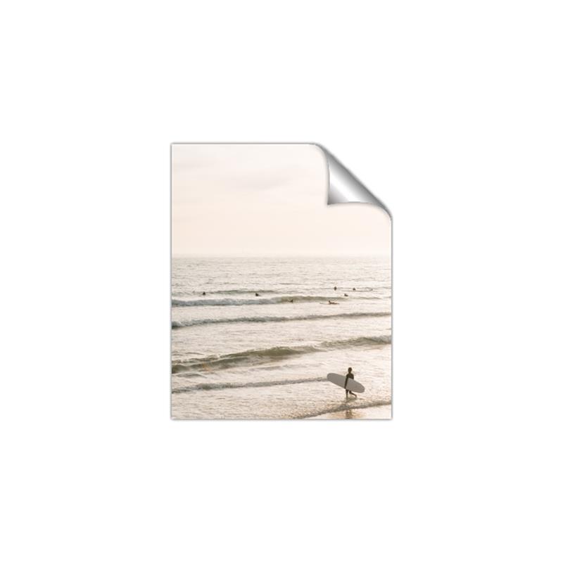 Picture of Surfer on the beach _GroupedProduct_Rectangle_Portrait_Photography _GroupedProduct_Rectangle_Portrait_Unframed_Print_Only_