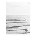 Picture of Surfer on the beach _GroupedProduct_Rectangle_Portrait_Photography _GroupedProduct_Rectangle_Portrait_Unframed_Print_Only_