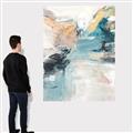 Picture of Aqua splash II _GroupedProduct_Rectangle_Portrait_Canvas_