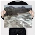 Picture of Cliffs and Waves _GroupedProduct_Rectangle_Landscape_Canvas_