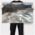 Picture of Cliffs and Waves _GroupedProduct_Rectangle_Landscape_Canvas_