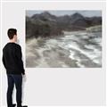 Picture of Cliffs and Waves _GroupedProduct_Rectangle_Landscape_Canvas_