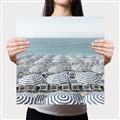 Picture of Seaside Umbrellas  _GroupedProduct_Square_Photography _GroupedProduct_Square_Canvas_
