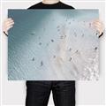Picture of Seaside Swim _GroupedProduct_Rectangle_Landscape_Photography _GroupedProduct_Rectangle_Landscape_Canvas_