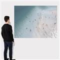 Picture of Seaside Swim _GroupedProduct_Rectangle_Landscape_Photography _GroupedProduct_Rectangle_Landscape_Canvas_
