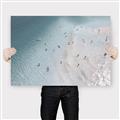 Picture of Seaside Swim _GroupedProduct_Rectangle_Landscape_Photography _GroupedProduct_Rectangle_Landscape_Canvas_
