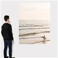 Picture of Surfer on the beach _GroupedProduct_Rectangle_Portrait_Photography _GroupedProduct_Rectangle_Portrait_Canvas_
