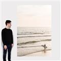 Picture of Surfer on the beach _GroupedProduct_Rectangle_Portrait_Photography _GroupedProduct_Rectangle_Portrait_Canvas_
