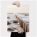 Picture of Rocks wood Sea _GroupedProduct_Rectangle_Portrait_Photography _GroupedProduct_Rectangle_Portrait_Canvas_