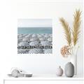 Picture of Seaside Umbrellas  _GroupedProduct_Square_Photography _GroupedProduct_Square_Canvas_
