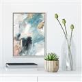 Picture of Aqua splash I _GroupedProduct_Rectangle_Portrait_Canvas_Framed_