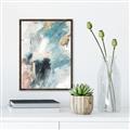 Picture of Aqua splash I _GroupedProduct_Rectangle_Portrait_Canvas_Framed_