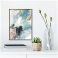 Picture of Aqua splash I _GroupedProduct_Rectangle_Portrait_Canvas_Framed_