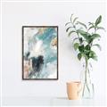 Picture of Aqua splash I _GroupedProduct_Rectangle_Portrait_Canvas_Framed_