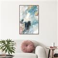 Picture of Aqua splash I _GroupedProduct_Rectangle_Portrait_Canvas_Framed_