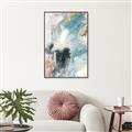 Picture of Aqua splash I _GroupedProduct_Rectangle_Portrait_Canvas_Framed_