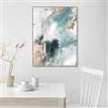Picture of Aqua splash I _GroupedProduct_Rectangle_Portrait_Canvas_Framed_