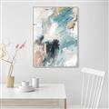 Picture of Aqua splash I _GroupedProduct_Rectangle_Portrait_Canvas_Framed_