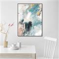 Picture of Aqua splash I _GroupedProduct_Rectangle_Portrait_Canvas_Framed_