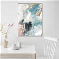 Picture of Aqua splash I _GroupedProduct_Rectangle_Portrait_Canvas_Framed_