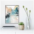 Picture of Aqua splash II _GroupedProduct_Rectangle_Portrait_Canvas_Framed_