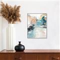 Picture of Aqua splash II _GroupedProduct_Rectangle_Portrait_Canvas_Framed_