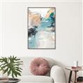 Picture of Aqua splash II _GroupedProduct_Rectangle_Portrait_Canvas_Framed_