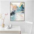 Picture of Aqua splash II _GroupedProduct_Rectangle_Portrait_Canvas_Framed_