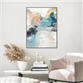 Picture of Aqua splash II _GroupedProduct_Rectangle_Portrait_Canvas_Framed_