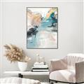 Picture of Aqua splash II _GroupedProduct_Rectangle_Portrait_Canvas_Framed_