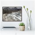 Picture of Cliffs and Waves _GroupedProduct_Rectangle_Landscape_Canvas_Framed_