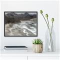 Picture of Cliffs and Waves _GroupedProduct_Rectangle_Landscape_Canvas_Framed_
