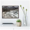 Picture of Cliffs and Waves _GroupedProduct_Rectangle_Landscape_Canvas_Framed_