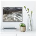 Picture of Cliffs and Waves _GroupedProduct_Rectangle_Landscape_Canvas_Framed_