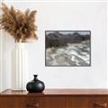 Picture of Cliffs and Waves _GroupedProduct_Rectangle_Landscape_Canvas_Framed_