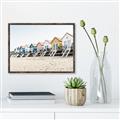 Picture of Beach Houses _GroupedProduct_Rectangle_Landscape_Photography _GroupedProduct_Rectangle_Landscape_Canvas_Framed_