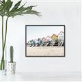 Picture of Beach Houses _GroupedProduct_Rectangle_Landscape_Photography _GroupedProduct_Rectangle_Landscape_Canvas_Framed_