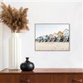 Picture of Beach Houses _GroupedProduct_Rectangle_Landscape_Photography _GroupedProduct_Rectangle_Landscape_Canvas_Framed_