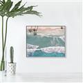 Picture of Ocean Reflections _GroupedProduct_Rectangle_Landscape_Photography _GroupedProduct_Rectangle_Landscape_Canvas_Framed_