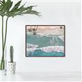 Picture of Ocean Reflections _GroupedProduct_Rectangle_Landscape_Photography _GroupedProduct_Rectangle_Landscape_Canvas_Framed_