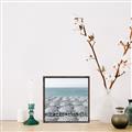 Picture of Seaside Umbrellas  _GroupedProduct_Square_Photography _GroupedProduct_Square_Canvas_Framed_