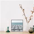 Picture of Seaside Umbrellas  _GroupedProduct_Square_Photography _GroupedProduct_Square_Canvas_Framed_