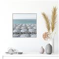 Picture of Seaside Umbrellas  _GroupedProduct_Square_Photography _GroupedProduct_Square_Canvas_Framed_