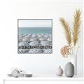 Picture of Seaside Umbrellas  _GroupedProduct_Square_Photography _GroupedProduct_Square_Canvas_Framed_