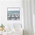 Picture of Seaside Umbrellas  _GroupedProduct_Square_Photography _GroupedProduct_Square_Canvas_Framed_