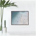 Picture of Seaside Swim _GroupedProduct_Rectangle_Landscape_Photography _GroupedProduct_Rectangle_Landscape_Canvas_Framed_